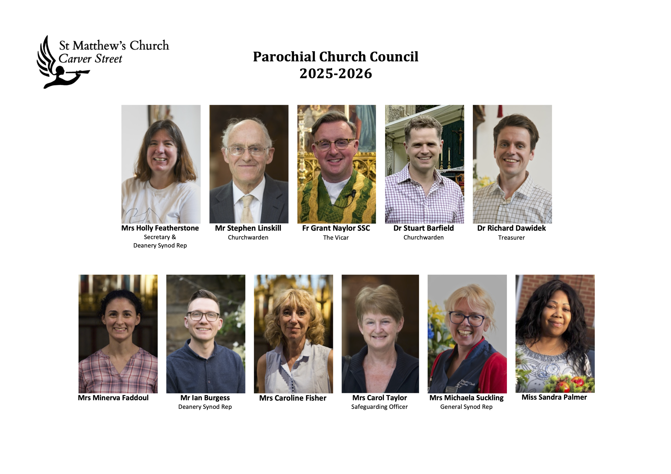 St Matthew’s PCC 2025